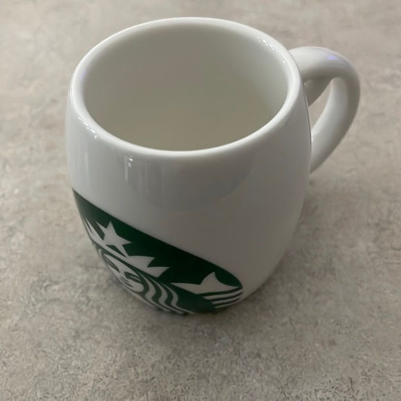 Authentic 2010 STARBUCKS Logo Mini Barrel Mug Espresso 3 Oz Cup Holiday Ornament - Picture 1 of 5